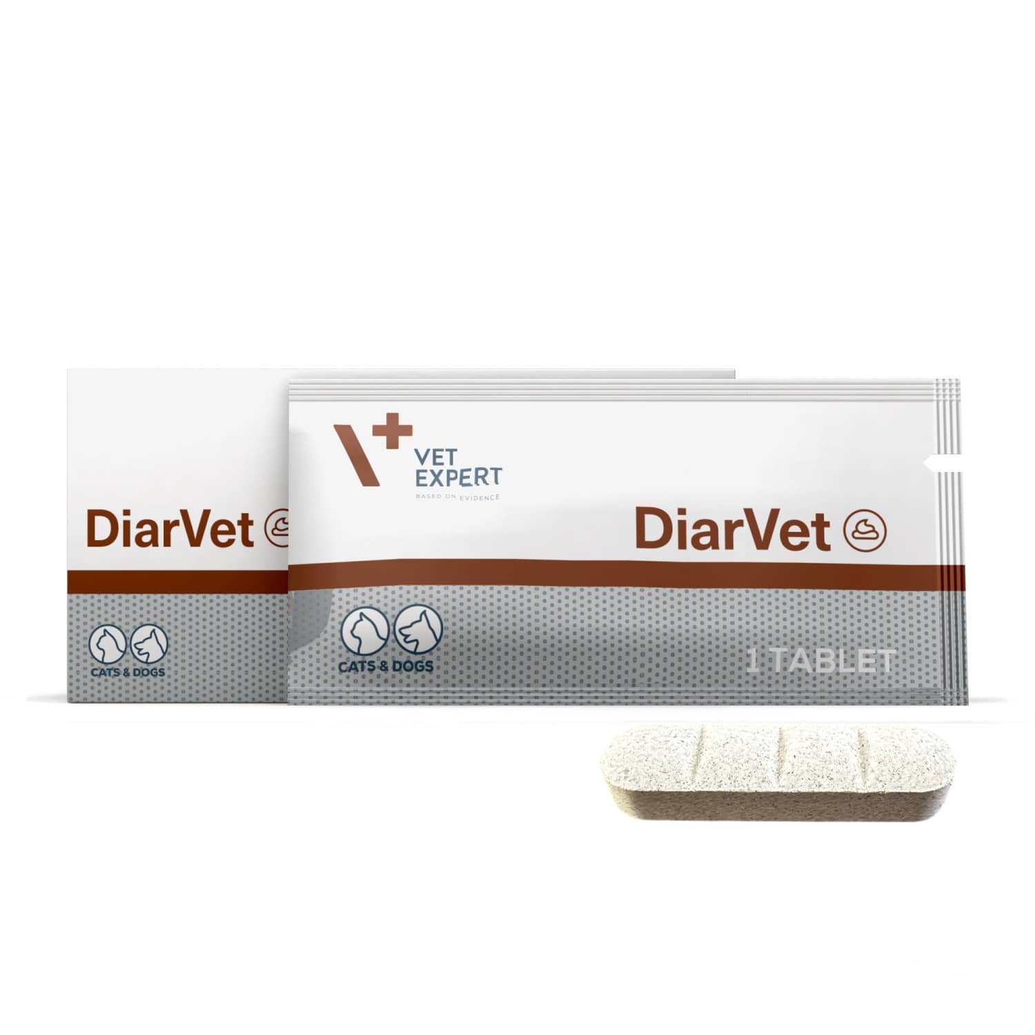 VetExpert DiarVet tabletes pret caureju suņiem un kaķiem N1